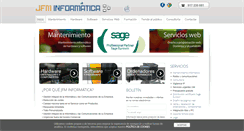 Desktop Screenshot of jfminformatica.com